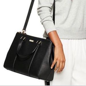 Kate Spade Newbury Lane Black Satchel